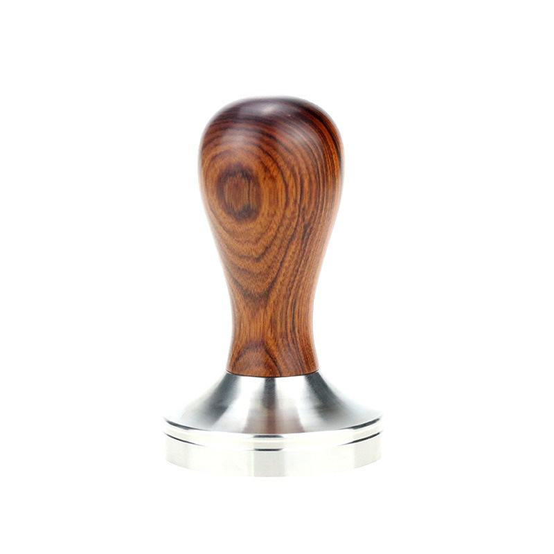 Food Grade Barista Tools Stainless Steel  Coffee Tamper Coffee Bean Press Powder Coffee Tamper 53mm 58mm Espresso Distributor