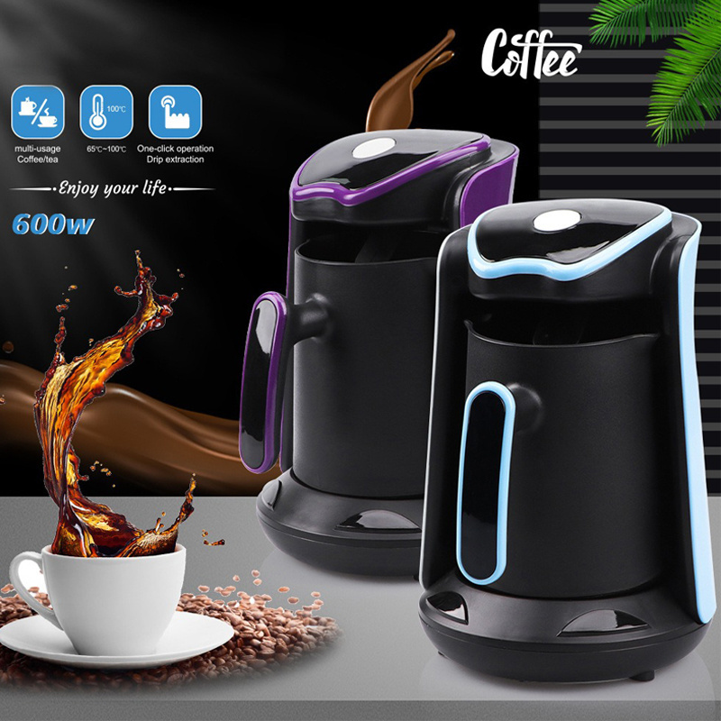 Electric Turkish Maker Automatic Turkey Coffee Kettle Turkish Coffee Machine Automatic Single Serve Coffee Maker