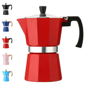 Hotean 2023 hot Aluminum moka pot manual coffee maker moka pot coffee accessories