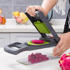 Vegetable slicer Shredder Dicer chopper Kitchen Multi Mandoline Onion Dicer food Slicer Vegetable and salad chopper