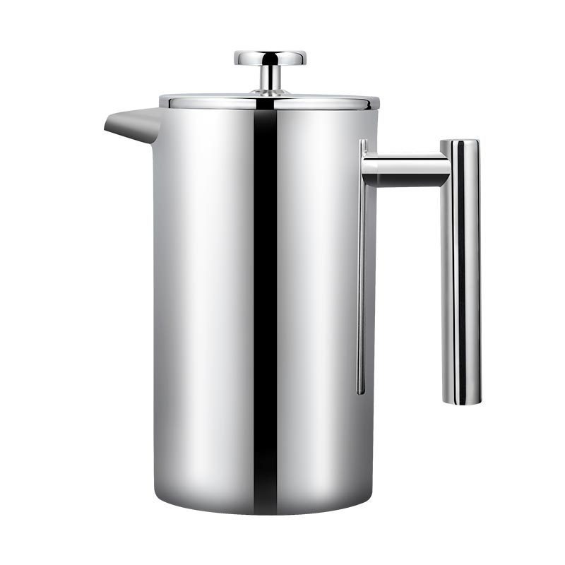 Food grade Espresso Tools Coffee Pot Hand Filter And Plunger Double Wall Stainless Steel Coffee Maker French Press