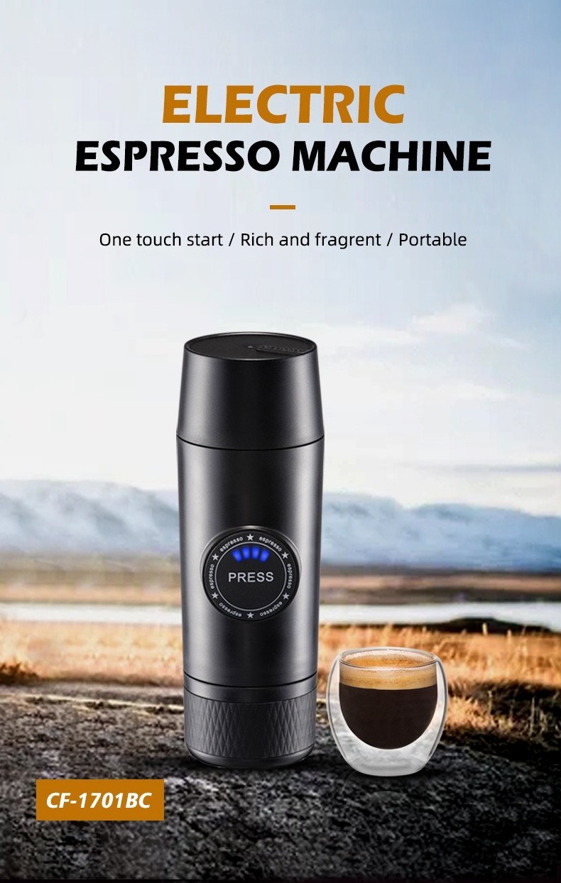 Italian Electric Espresso Coffee Maker C-functional Coffee Makers Multi Capsule Portable Espresso Coffee Machine