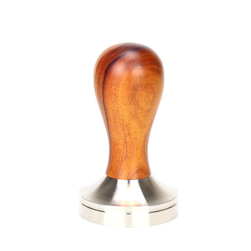 Food Grade Barista Tools Stainless Steel  Coffee Tamper Coffee Bean Press Powder Coffee Tamper 53mm 58mm Espresso Distributor