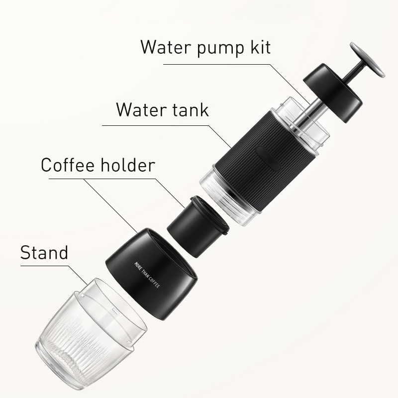 manual coffee maker portable hand press portable coffee maker espresso coffee brewer for travel and picnic