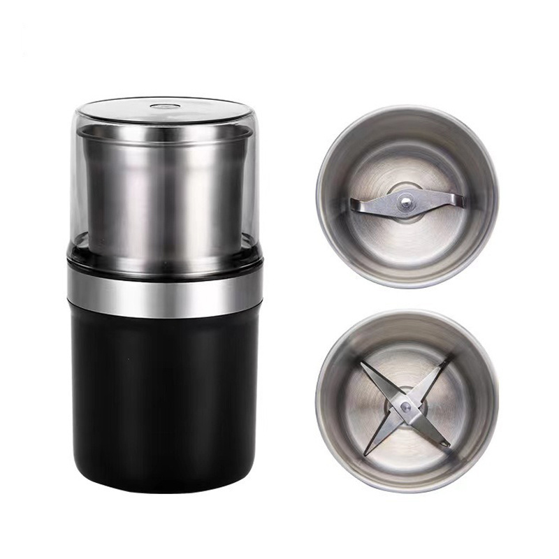 Coffee Grinder Electric Herb/Wet Grinder for Spices and Seeds with 2 Removable Stainless Steel Bowls