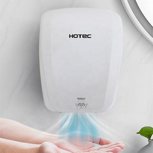 Factory OEM 110V High Speed Powerful ABS Plastic Sensor Hand Dryer for Hotel Airport Public