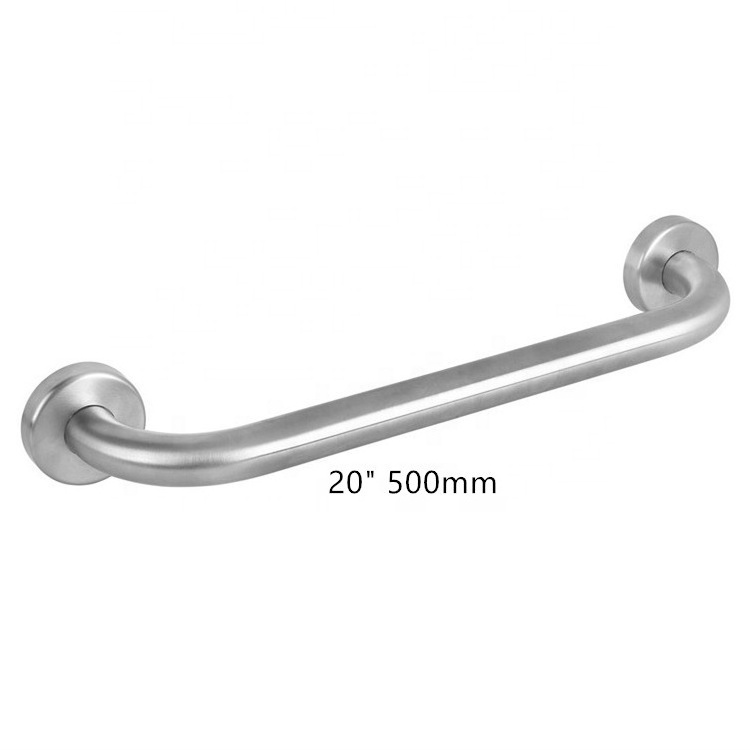 Bathroom Shower Grips 500mm Stainless Steel 304 ADA Compliant Grab Bars for Handicapped