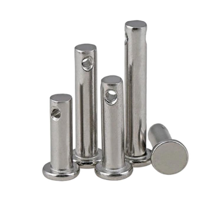 High precision custom non-standard zinc coated Stainless Steel knurled Dowel Pins shafts