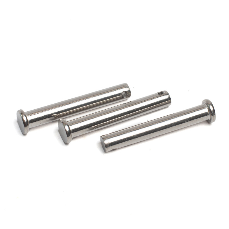 Wholesale A2 Clevis Pin With Flat Head Stainless Steel 304 Grooved Clevis Pins With Head