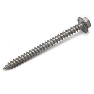 high quality custom factory direct sales Hex Washer Head Hex Drive Self-Drilling Screw with RUBBER Washer