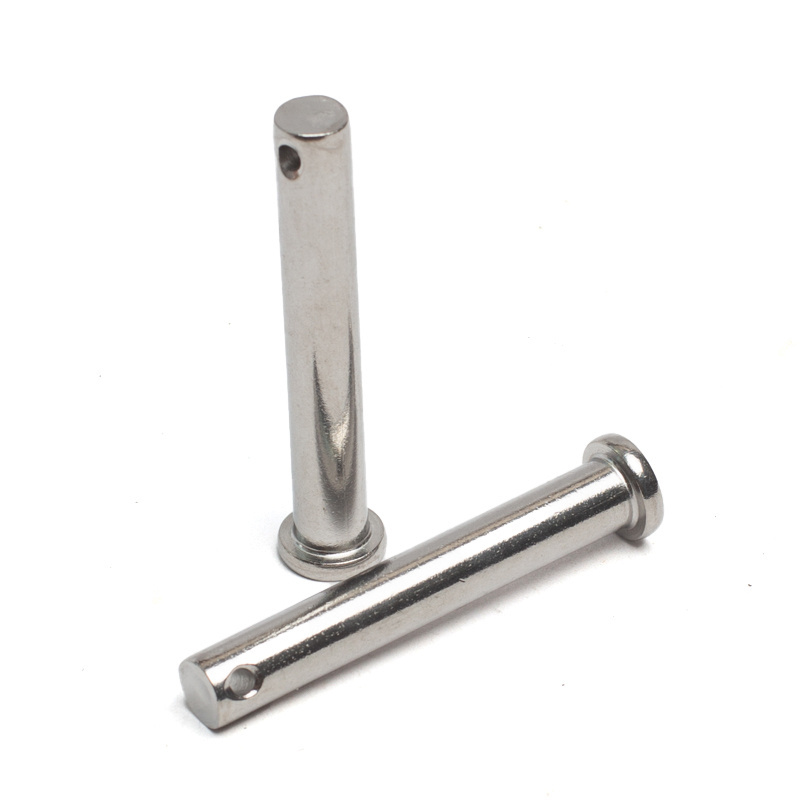 Wholesale A2 Clevis Pin With Flat Head Stainless Steel 304 Grooved Clevis Pins With Head