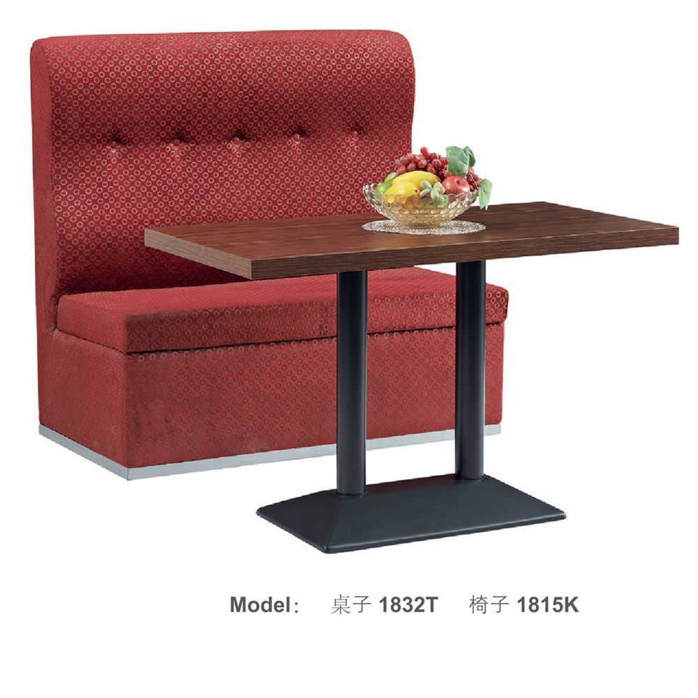 Customized American Diner Restorant Furniture Table Chair Cozy Restaurant Booth Furniture Sets Restaurant Seating