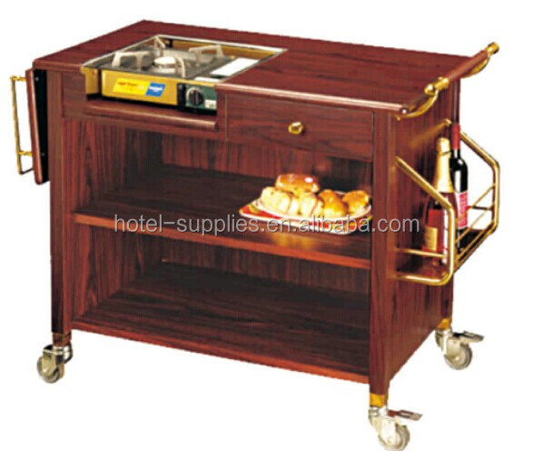 hotel flambe trolley