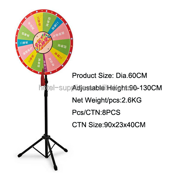 lottery Wheel of fortune lucky turntable for lottery promotion activities prize wheel display