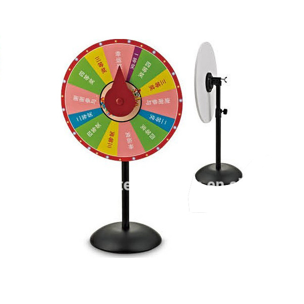 Floor Stand Spin Game Carnival Prize Wheel Fortune wheel