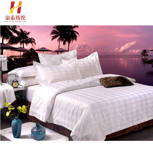 manufacturers Nantong company produces 100% cotton bedding, container bags as one of the sheraton hotel.