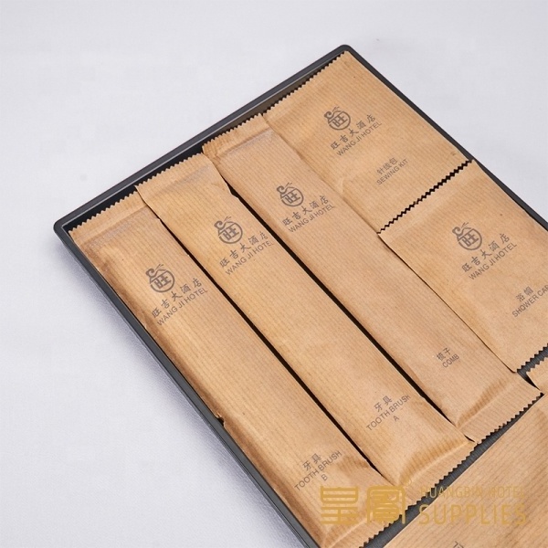 Disposable Toiletries Kraft Paper Packaging