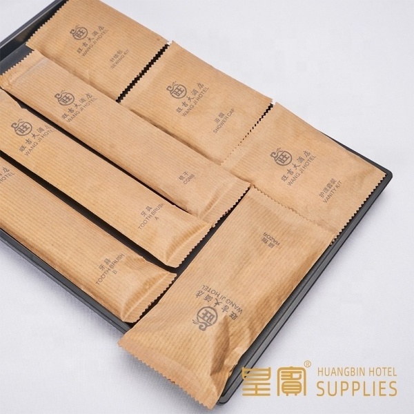 Disposable Toiletries Kraft Paper Packaging