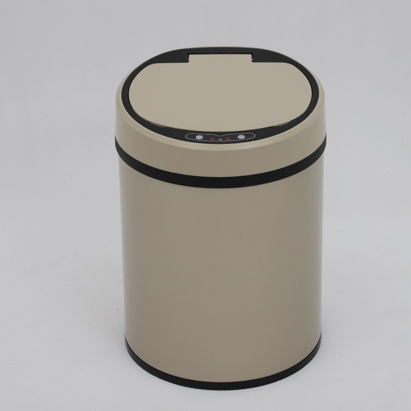 New Arrival Touchless Sensor Trash Can Stainless Steel Automatic Dustbin Smart Waste Bin