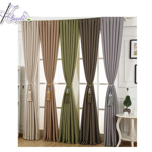 wholesale Luxury European Style Hotel blackout design curtain Jacquard curtain for living room