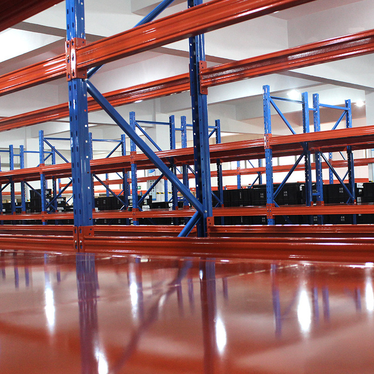 OEM Warehouse Storage System Industrial Material Handling Heavy Duty Stacking Steel Metal Beam Pallet Rack