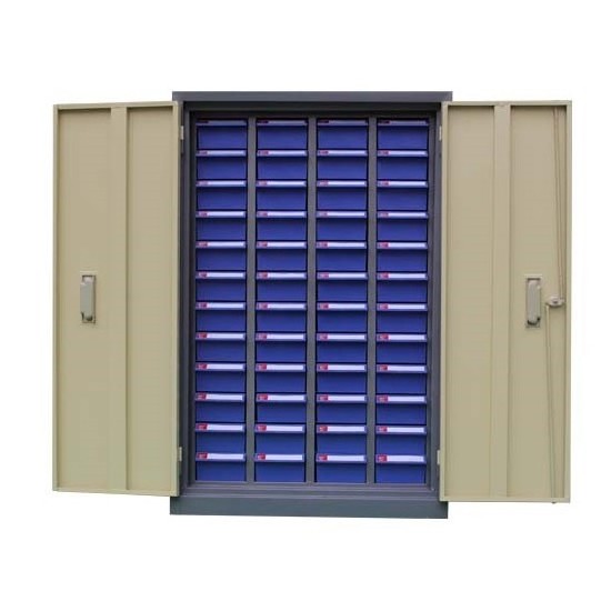 Garage Workshop Small Tool Parts Part Storage Cabinet Plastic Multi Drawers Metal Accept Customize Drawers NO. for Auto Repair