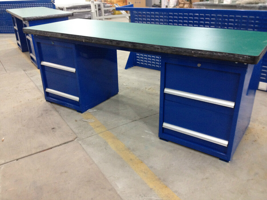 Fitter industrial warehouse storage workbench ESD work bench workshop steel anti-static packing tool table