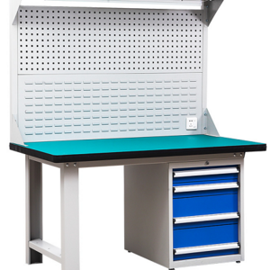 Heavy Duty OEM Electronic Esd Lab Workbench Work Bench with Drawers for Soldering Use Steel Metal Chinese Stainless Steel