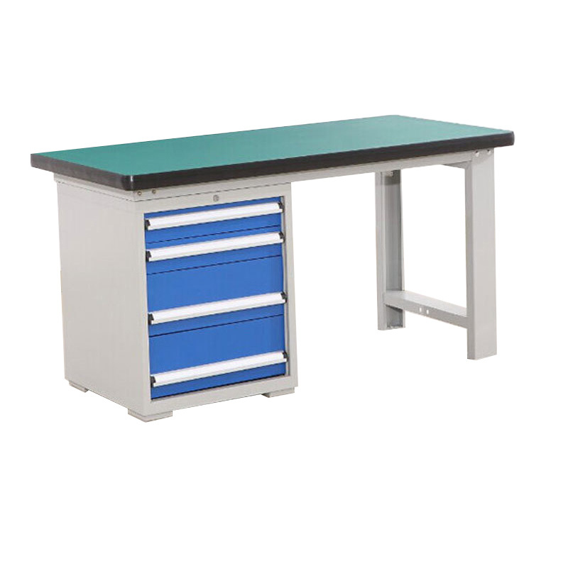 Professional Heavy Duty Industrial Welding Stainless Steel Working Table Workbench with tool cart