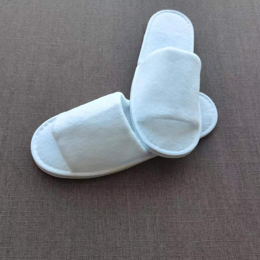 open toe cheap spa disposable  hotel slipper