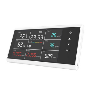 Desktop NDIR Type CO2 Meter with LCD Screen Air Quality Detector for Gas Analyzer Category in Genre Testing