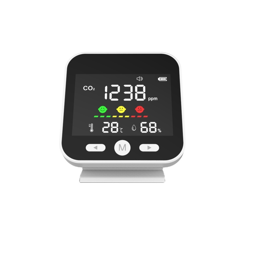 Personal Gift DM89 Mini Carbon Dioxide Detector Automatic Data Transmission and Detection Air Quality Monitor