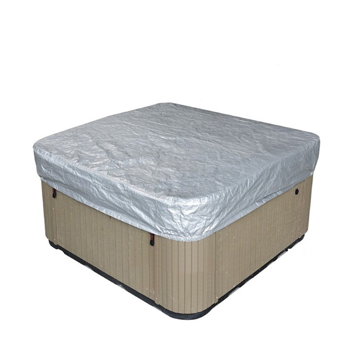 Outdoor UV Resistant  Dust-proof  Wind-proof  Water-proof Hot water Tub Protective 240 x 240 x 80 cm cover