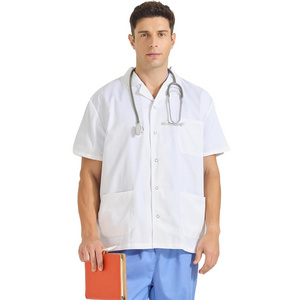 BSCI WRAP Unisex Laboratory Coat - Sanitary Uniform Medical Gown Pharmacy Gown