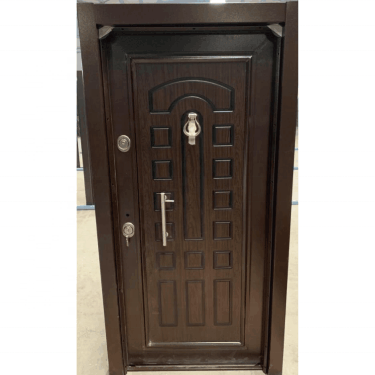 China suppliers hot sale Fancy design armored wood door steel armoured doors for interior door design