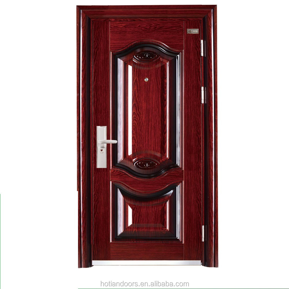 Hot sell steel grill door design steel door price philippines metal door