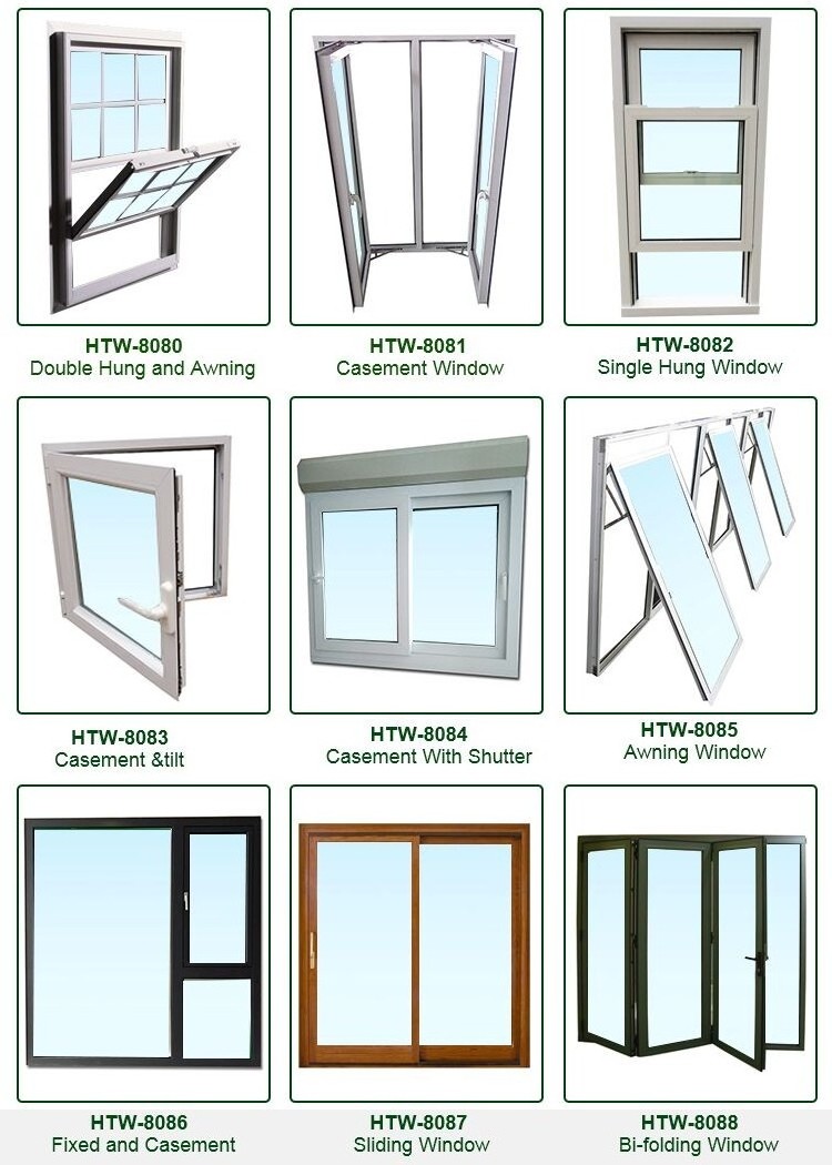 Customized design powder coating reception office interior aluminium frame sliding glass windows