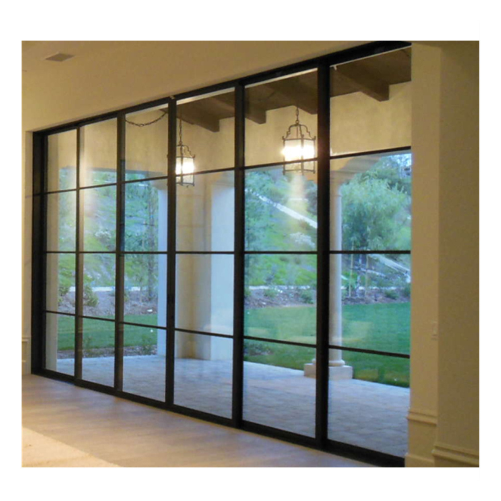 latest commercial office and storefront wrought grilled iron and glass doors designs models