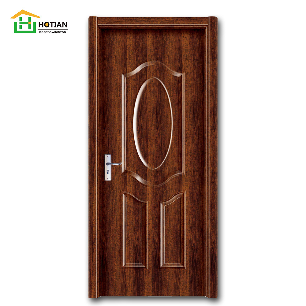 fire rated veneer wood door designs for houses filled in fireproof cotton