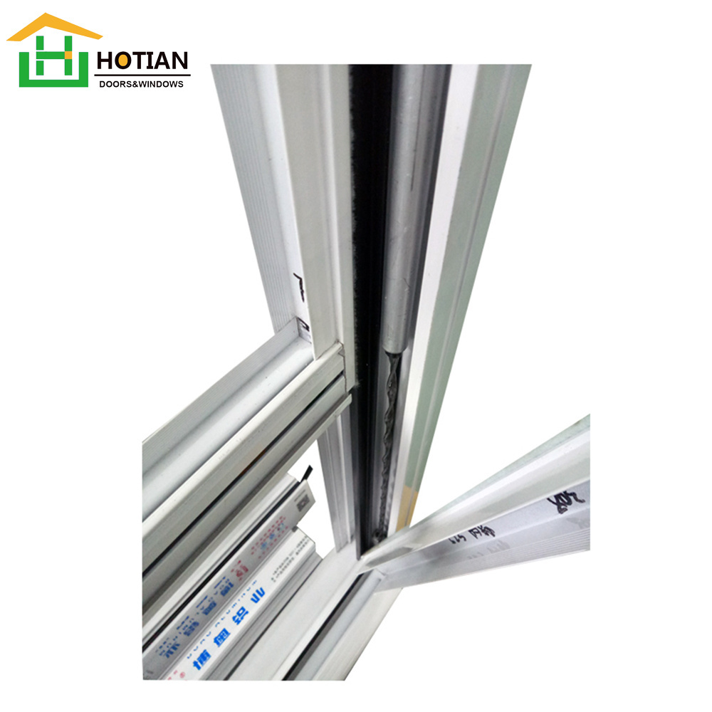 Top Quality NFRC Approved Soundproof Insulated Double Hung And Tilt Vinyl PVC Window For Loft