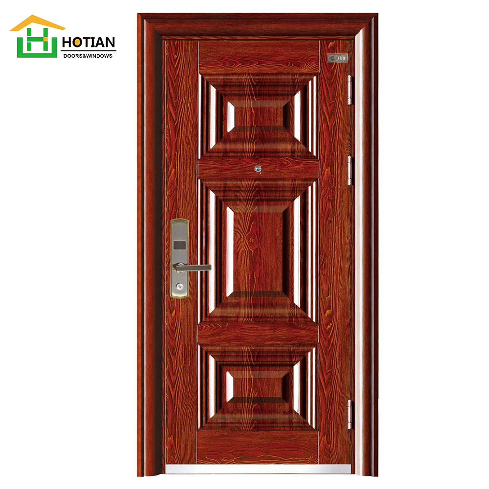 China stainless steel reinforced  turkish style steel security door