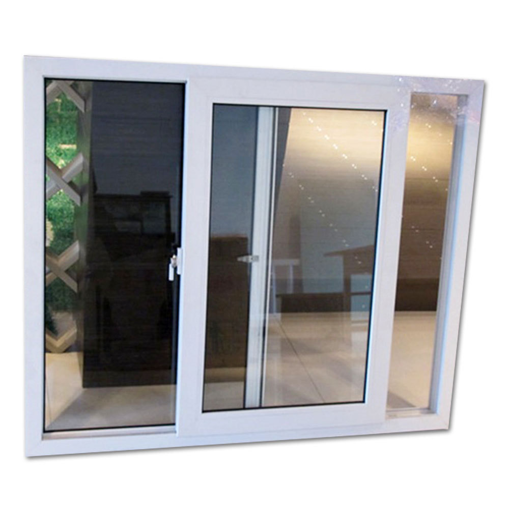 Kenya elegant villa glass plastic sliding window office door with glass window interior design with fly screen