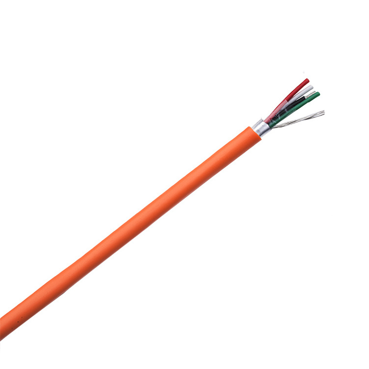 Cable Factory Selling 1Pair 24awg belden 9501 Equivalent Tinned Copper Conductor Stranded Computer EIA RS-232 Cable