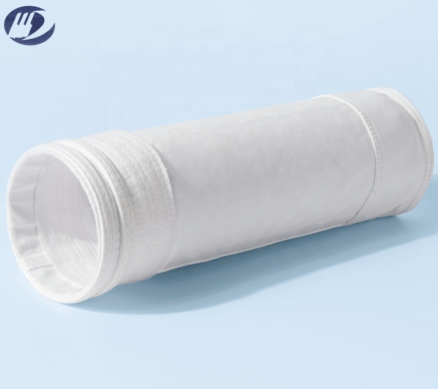 Fabric for Cement Plant Filter Bag High Temperature Non Woven PTFE Coated Fiberglass Nonwoven Glass Fiber,glass Fiber Custom 2.4