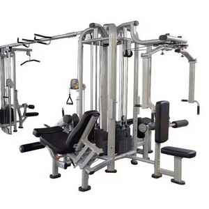 commercial multi functional gym equipment with weight stack heavy strong exercise machine