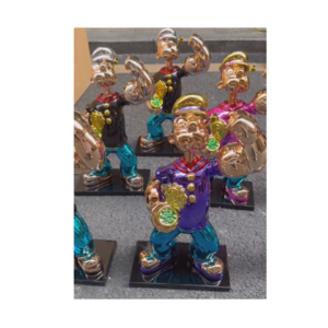 Custom Color Pop Art Sculpture 150cm  80cm 40cm Popeye Decoration Popeye Statues Diy Home Decor