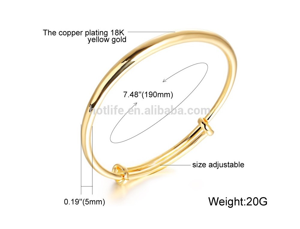 China Supplier Latest Design Fashion Sex Jewelry Adjustable Stainless Steel Gold Tube Bangle For Saudi Arabia