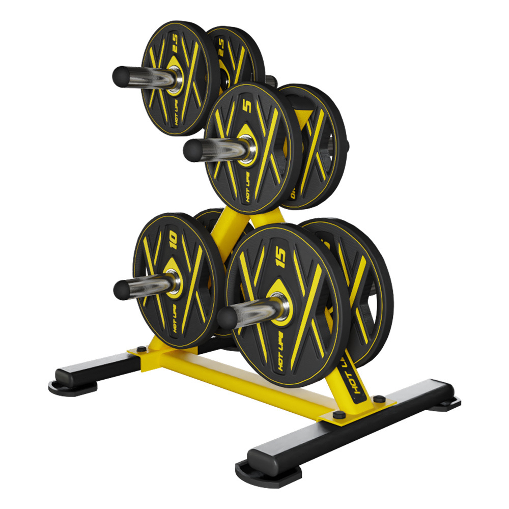 New Design New Style Gym Bumper Weight Plate Tree Storage Rack