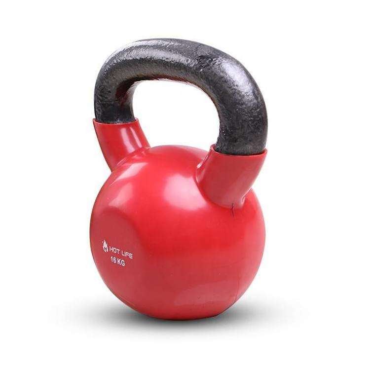 Wholesale 4kg 8kg 32kg Workout Fitness Gym Powder Vinyl Coated Kettlebell For Weight Lifing Exercise