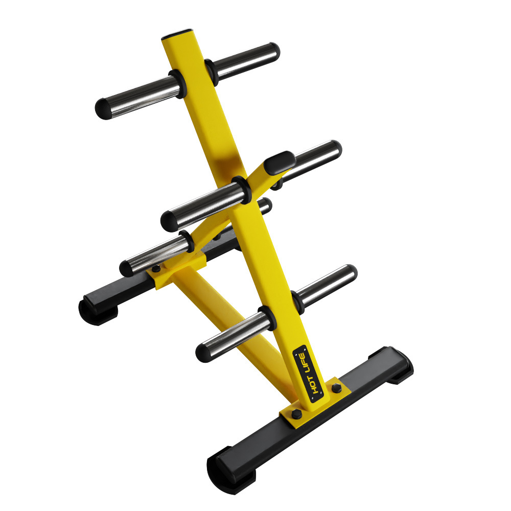 New Design New Style Gym Bumper Weight Plate Tree Storage Rack